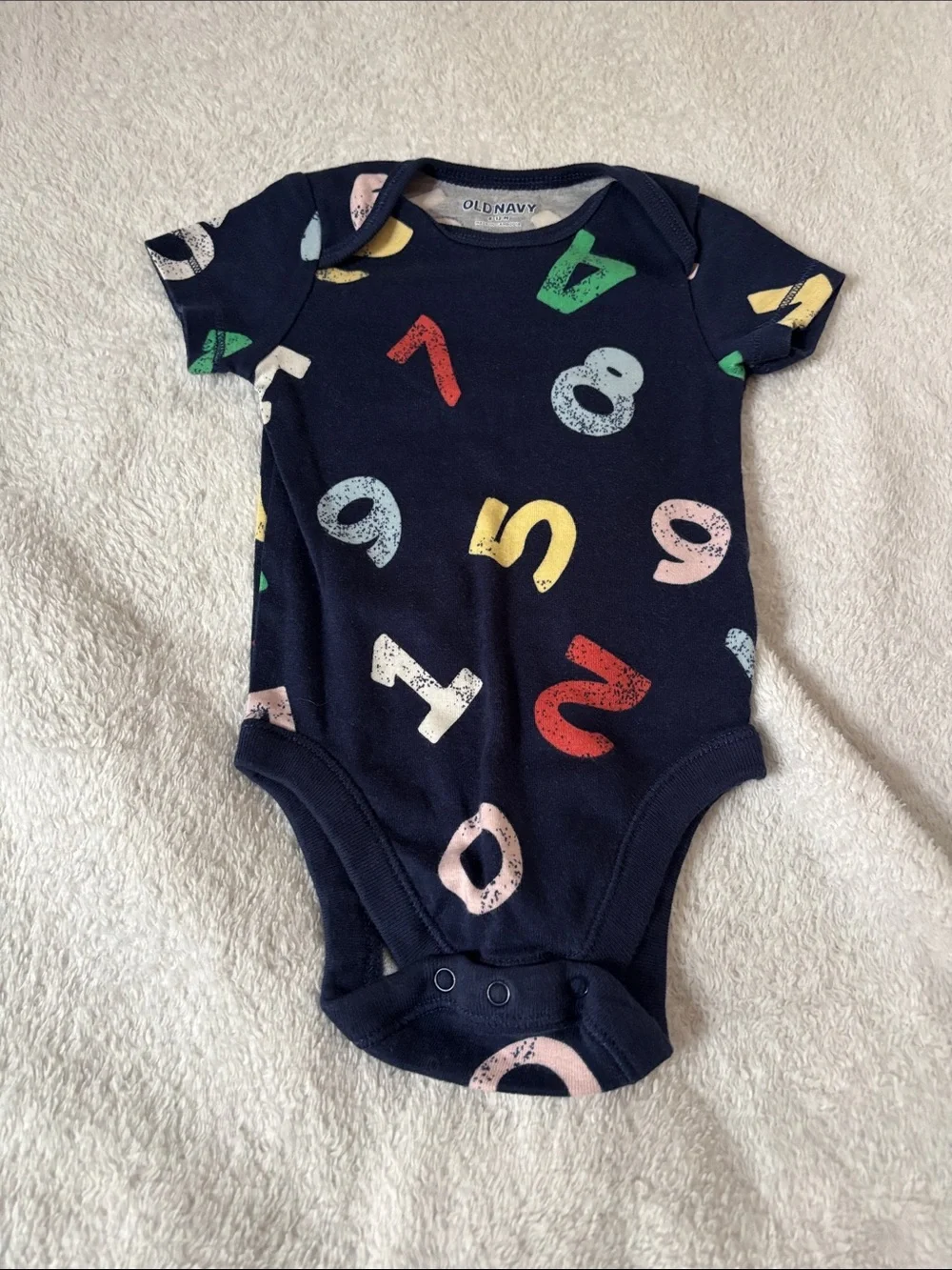 Baby Short Sleeve Onesies & Shorts (6-12 Months)